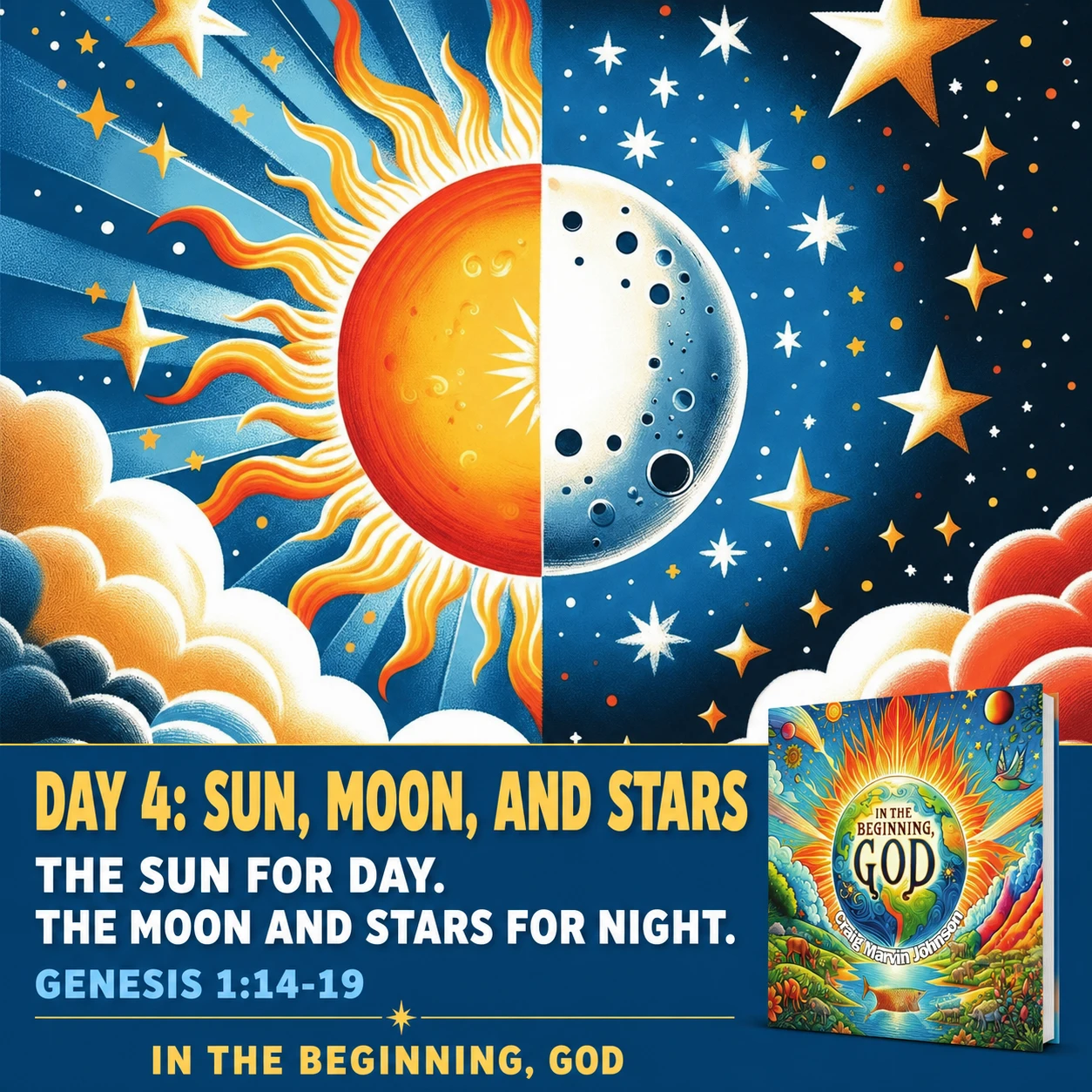 In The Beginning, God square campaign visual 7