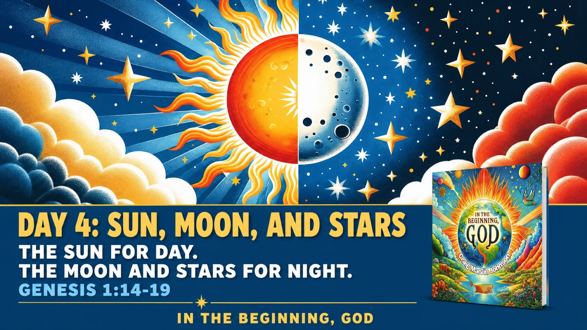 In The Beginning, God landscape campaign visual 7