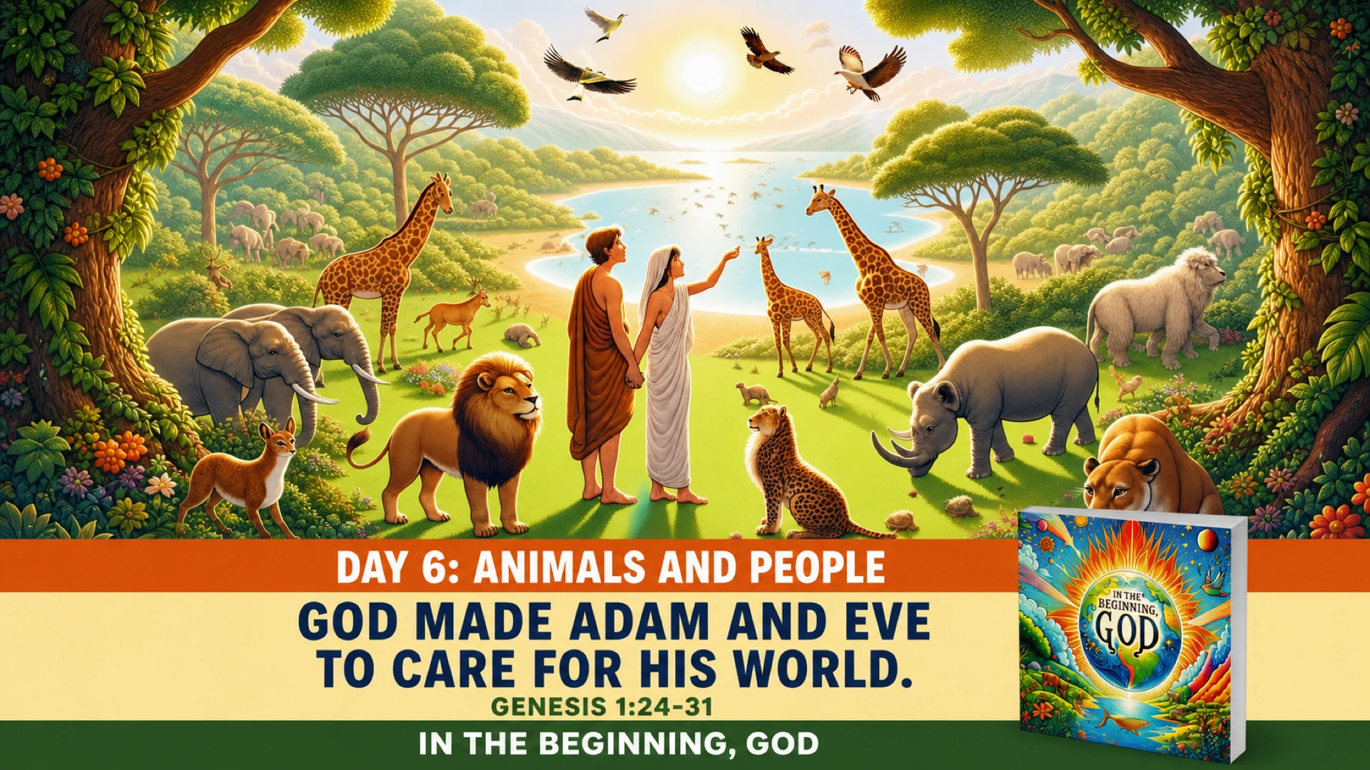 In The Beginning, God landscape campaign visual 9