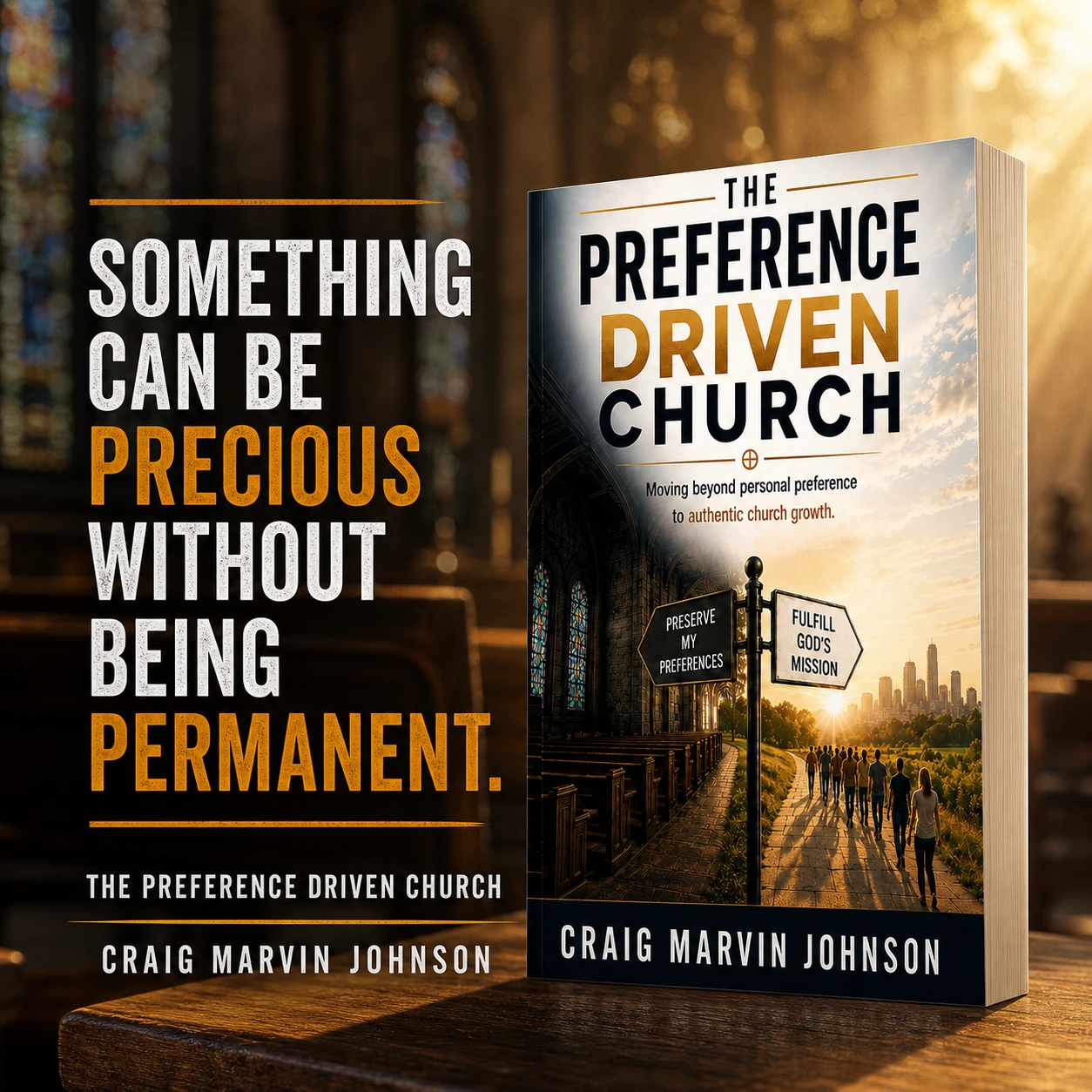 The Preference Driven Church square campaign visual 2
