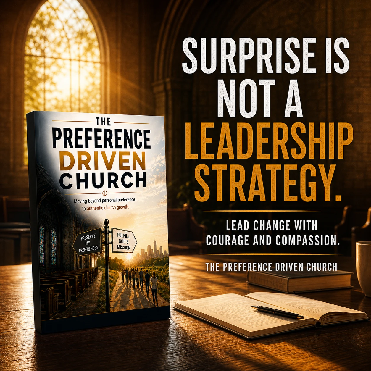 The Preference Driven Church square campaign visual 3