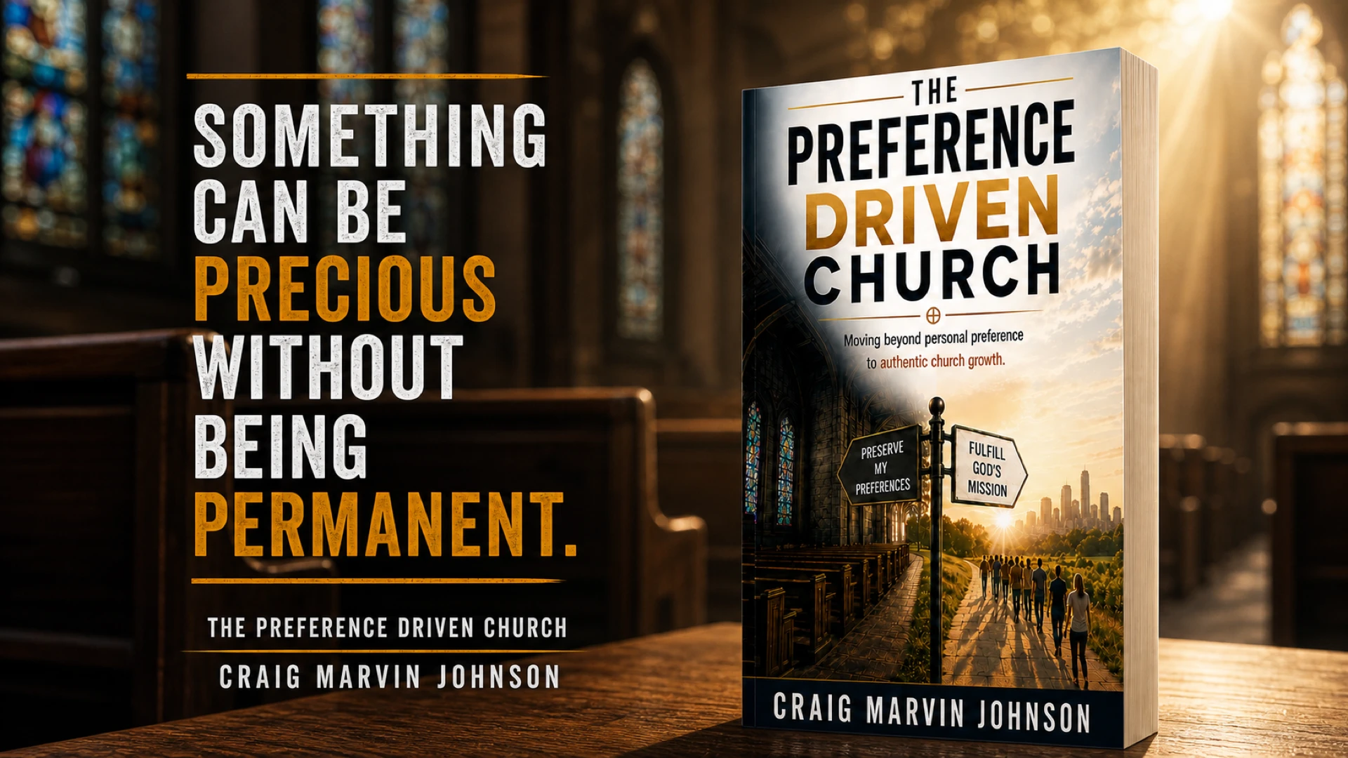The Preference Driven Church landscape campaign visual 2