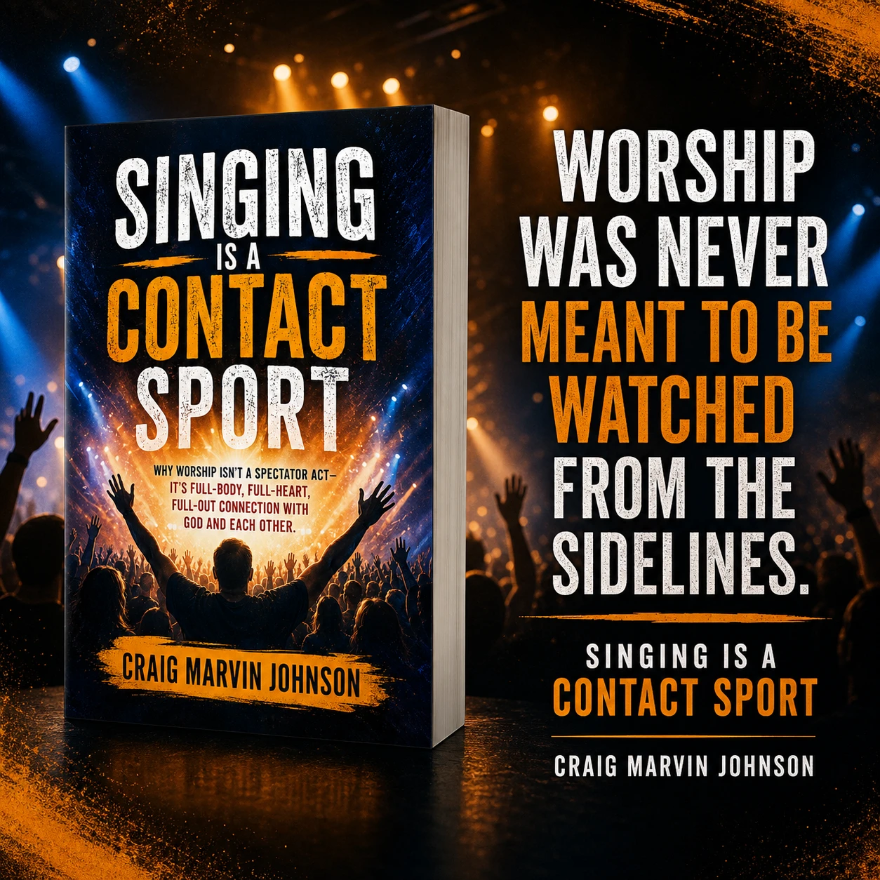 Singing Is A Contact Sport square campaign visual 1
